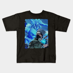 KAKASHI HATAKE MERCH VTG Kids T-Shirt